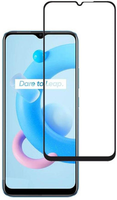 GDBUY Edge To Edge Tempered Glass for Realme C20(Pack of 1)