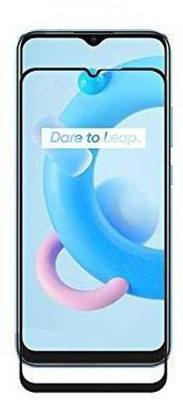 GDBUY Edge To Edge Tempered Glass for Realme C25(Pack of 1)
