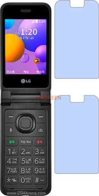 Fasheen Tempered Glass Guard for LG FOLDER 2 (Impossible AntiBlue Light)(Pack of 1)