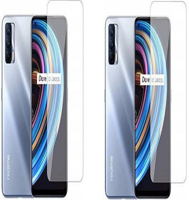 NIMMIKA ENTERPRISES Tempered Glass Guard for Realme X7(Pack of 2)