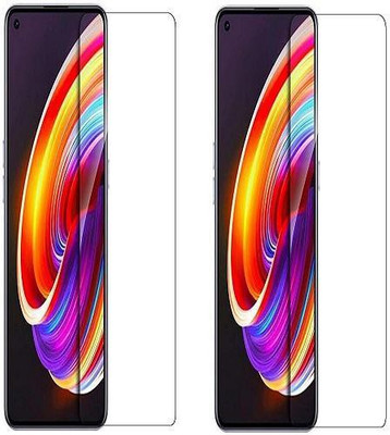 NIMMIKA ENTERPRISES Tempered Glass Guard for Realme X7 Pro(Pack of 2)