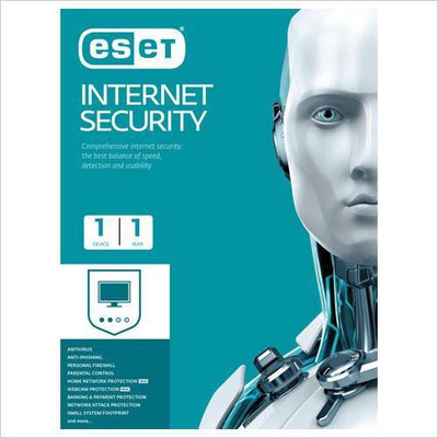ESET Internet Security 1 User 1 Year (Renewal)(CD/DVD)