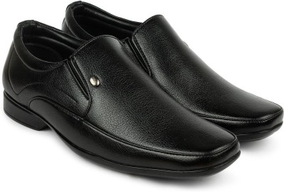 action Action Dotcom D-771_BLACK Light Weight,Comfortable,Trendy, Synthetic,Leather For Men(Black)