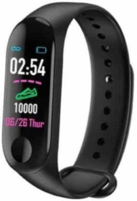 Clairbell EQC_207I_M3 Fitness band(Black Strap, Size : Free Size)