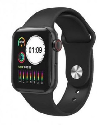 GUGGU NEB_246F T500 Series 5 Smart Watch Smartwatch(Black Strap, XL)