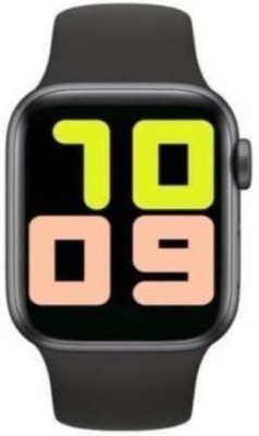 SYARA VNE_273O T55 Series 5 Smart Watch Smartwatch(Black Strap, XL)