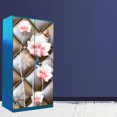 WallDaddy 213.36 cm S- Luxury Flower Almira Self Adhesive Sticker(Pack of 1)