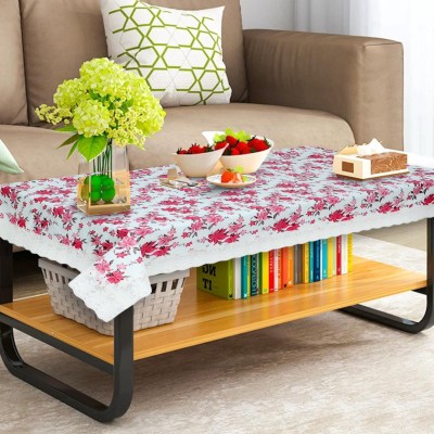 Flipkart SmartBuy Printed 4 Seater Table Cover(Pink, White, PVC)