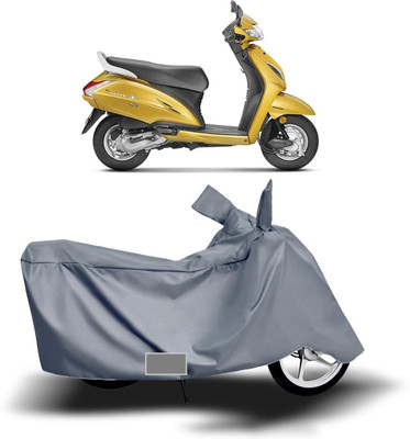 Reshvi World Waterproof Two Wheeler Cover for Honda(Activa 4G, Grey)