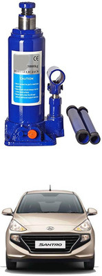 MATIES 5 Ton Hydraulic Bottle Jack For New Santro Universal For All Models Vehicle Jack(5000 kg)