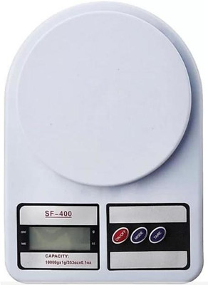 Planetoid SF 400 Electronic Digital 1Gram-10 Kg Lcd Kitchen Measure for measuring Weighing Scale(Multicolor)