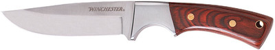 

Gerber Winchester Small Wood Handle Fixed Blade - Nylon Sheath Fixed Blade Knife(Grey, Brown)