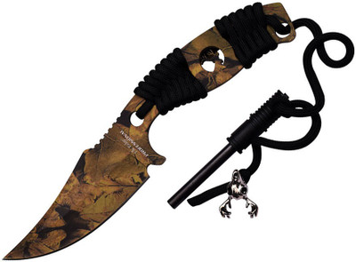 Knife India Elk Ridge Fixed Blade Campers Knife(Black) Knife India Elk Ridge Fixed Blade Campers Knife(Black)