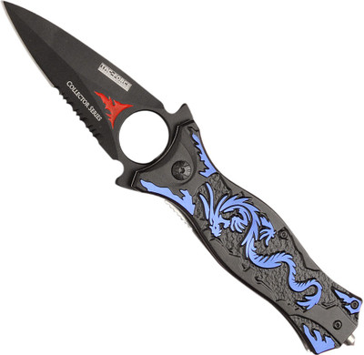 Tac Force Dragon Fang Knife(Blue)