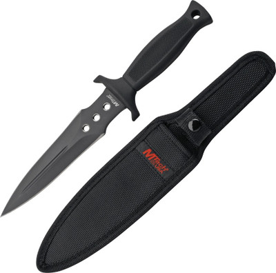 

M-tech Thirsty Dagger Knife, Diver's Knife, Combat Knife, Knife Sheath, Survival Knife, Fixed Blade Knife, Blade, Boot Knife, Dagger, Campers Knife(Black)