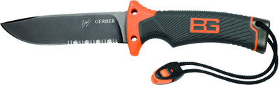 

Gerber Bear Grylls Ultimate Dp Serrated Fixed Blade Knife(Black)
