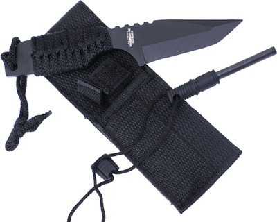 Master Cutlery Camp Tanto with Fire Starter Fixed Blade Knife
