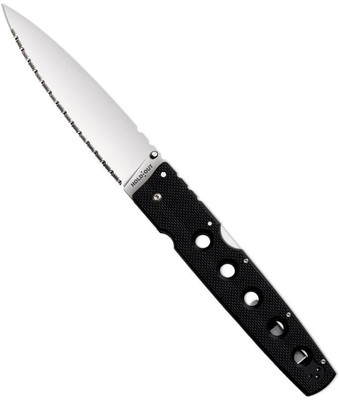 16% OFF on Cold Steel Hold Out I Serrated Edge Fixed Blade Knife(Black, Silver) 16% OFF on Cold Steel Hold Out I Serrated Edge Fixed Blade Knife(Black, Silver)