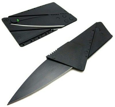 

Ace Credit Card Micro Survival Knife(Black)