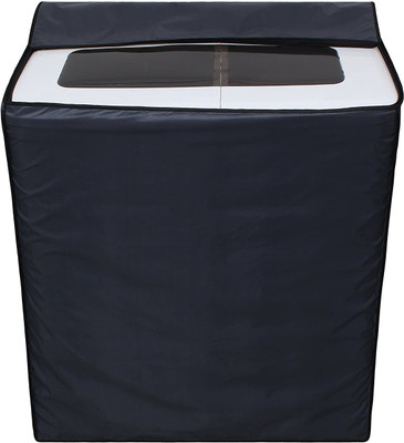 Vocal Store Semi-Automatic Washing Machine  Cover(Width: 90 cm, Grey)