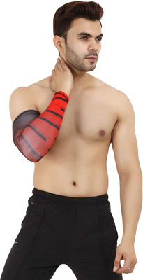 unbeatable Nylon Arm Sleeve For Men & Women(Free, Multicolor)