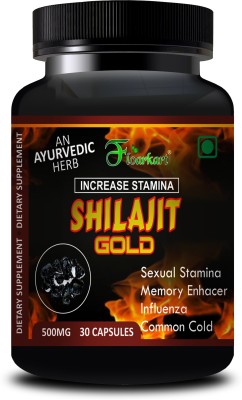 Floarkart ShilajitGold Capsule For Men & Women Builds Energy Level Regulates Activeness