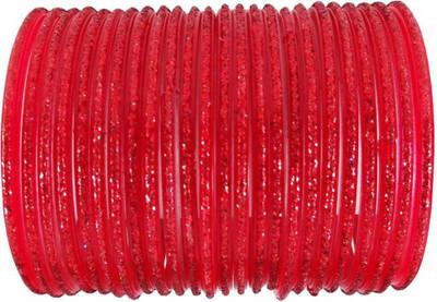 Soniaa Creation Glass Zircon Bangle Set(Pack of 24)