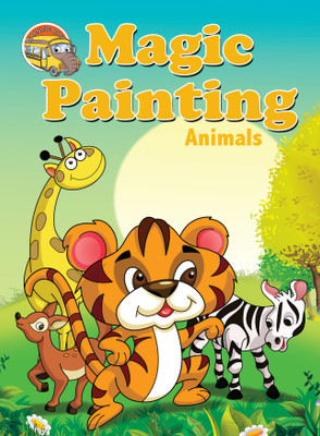 Magic Painting Animals(English, Paperback, unknown)