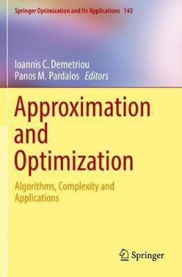 Approximation and Optimization(English, Paperback, unknown)