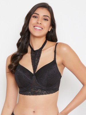 Clovia Women Full Coverage Lightly Padded Bra(Black)