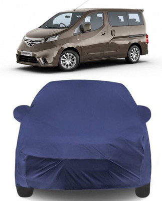 Gavya Car Cover For Nissan Evalia (With Mirror Pockets)(Blue)
