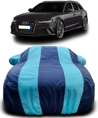 Gavya Car Cover For Audi RS6 (With Mirror Pockets)(Blue, Blue)