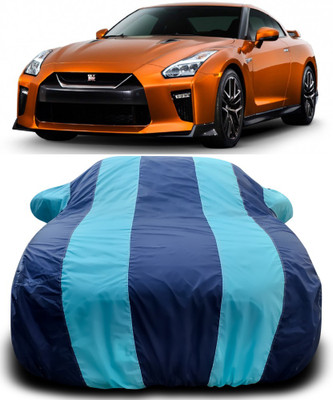Gavya Car Cover For Nissan GT-R (With Mirror Pockets)(Blue, Blue)