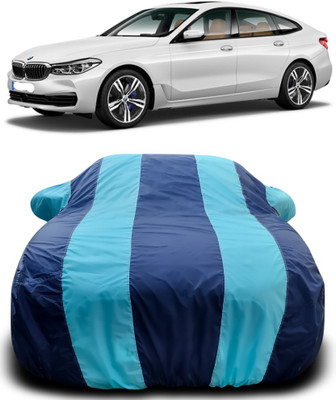 Gavya Car Cover For BMW 6 Series (With Mirror Pockets)(Blue, Blue)