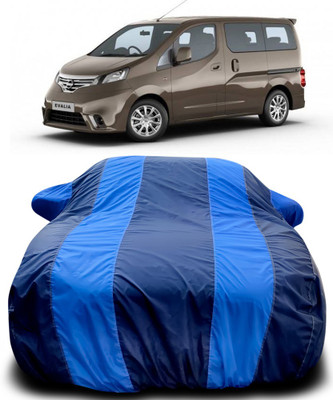 Gavya Car Cover For Nissan Evalia (With Mirror Pockets)(Blue, Blue)