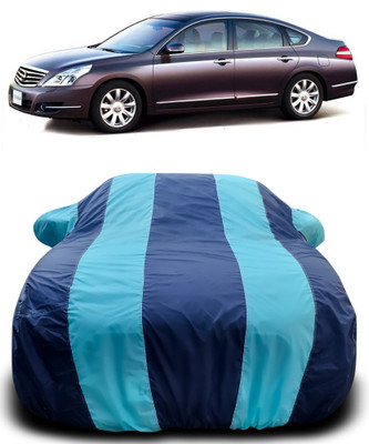 Gavya Car Cover For Nissan Teana (With Mirror Pockets)(Blue, Blue)