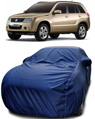 APNEK Car Cover For Maruti Suzuki Grand Vitara (With Mirror Pockets)(Blue)