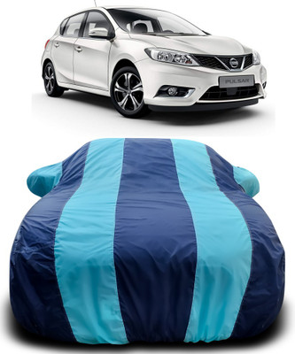 Gavya Car Cover For Nissan Pulsar (With Mirror Pockets)(Blue, Blue)