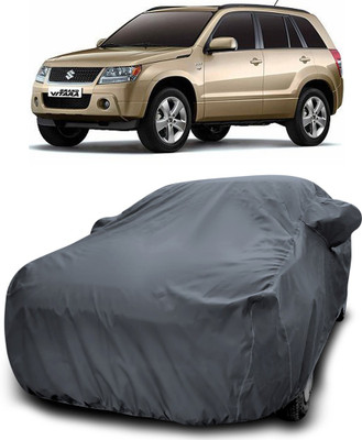 APNEK Car Cover For Maruti Suzuki Grand Vitara (With Mirror Pockets)(Grey)