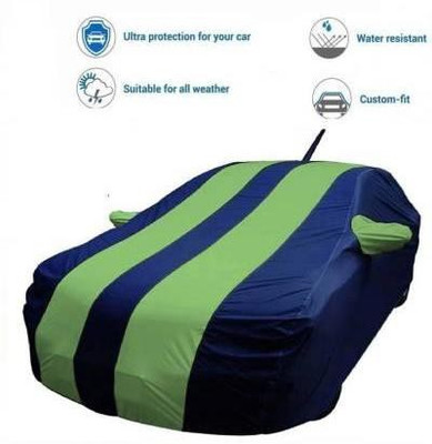 Onisha Car Cover For Mahindra Thar (With Mirror Pockets)(Green, Blue, For 2017, 2018, 2019, 2020 Models)
