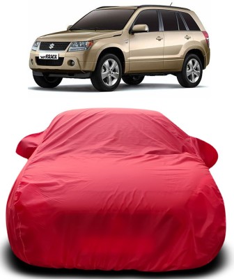 Elegance Car Cover For Maruti Suzuki Grand Vitara (With Mirror Pockets)(Red)