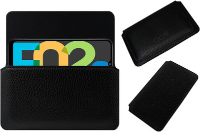 ACM Pouch for Samsung Galaxy F02s(Black, Cases with Holder, Pack of: 1)