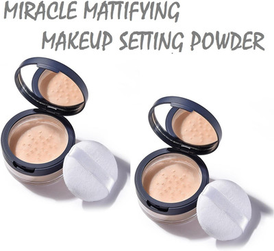 MYEONG BEST OIL CONTROL & SMOTH SKIN'S TEXTURE COMPACT LOOSE POWDER COMBO Compact(BANANA, 60 g)