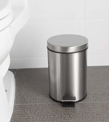 de solution designer dsdpedalbin5711 Stainless Steel Dustbin(Silver)