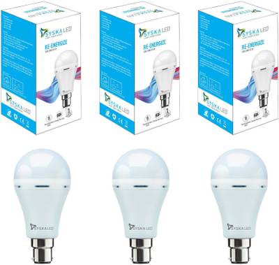 Syska SSK-EMB-07-01-B22-Pack of 3 Bulb Emergency Light
