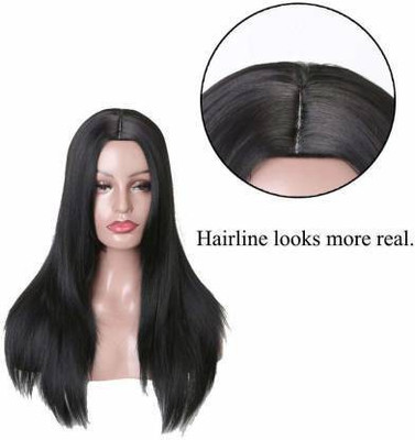 CAMOLA DEVA full head black straight hair Hair Extension