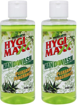 Agron Deep Clean Germ Protection Liquid Handwash Combo Pack Hand Wash Bottle(2 x 200 ml)