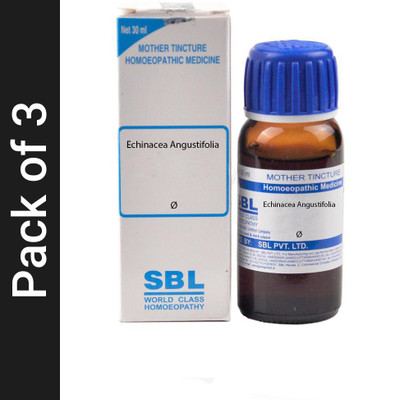 SBL Echinacea Angustifolia Q Mother Tincture(3 x 30 ml)