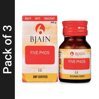 Bjain Five Phos 6X Tablets(3 x 450 g)