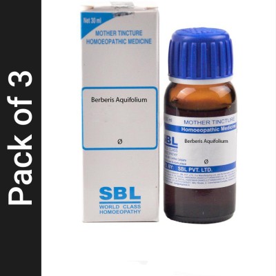 SBL Berberis Aquifolium Q Mother Tincture(3 x 30 ml)